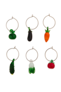 Garden Harvest Wine Charms