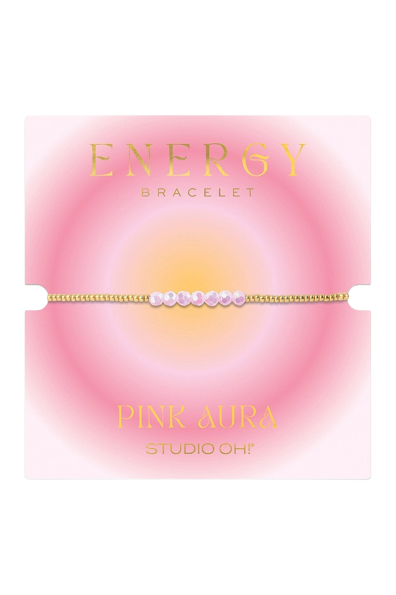 Aura Energy Bracelet - Pink