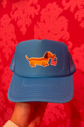 Patriotic Weiner Dog Trucker Hat