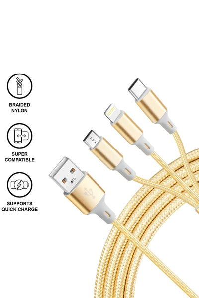 3-In-1 Charging Cable