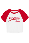 East Middle Dance Raglan Baby Graphic Tee