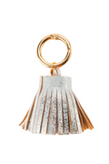 Metallic Leather Tassel