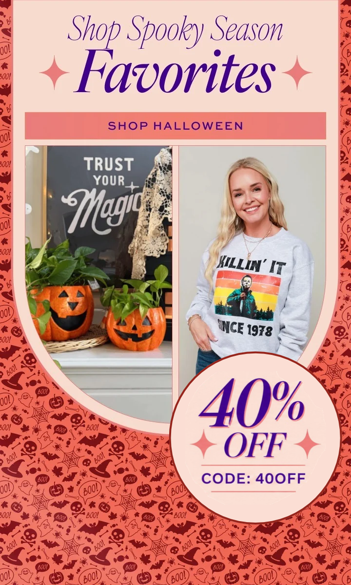 Shop spooky season favorites. Shop Halloween.