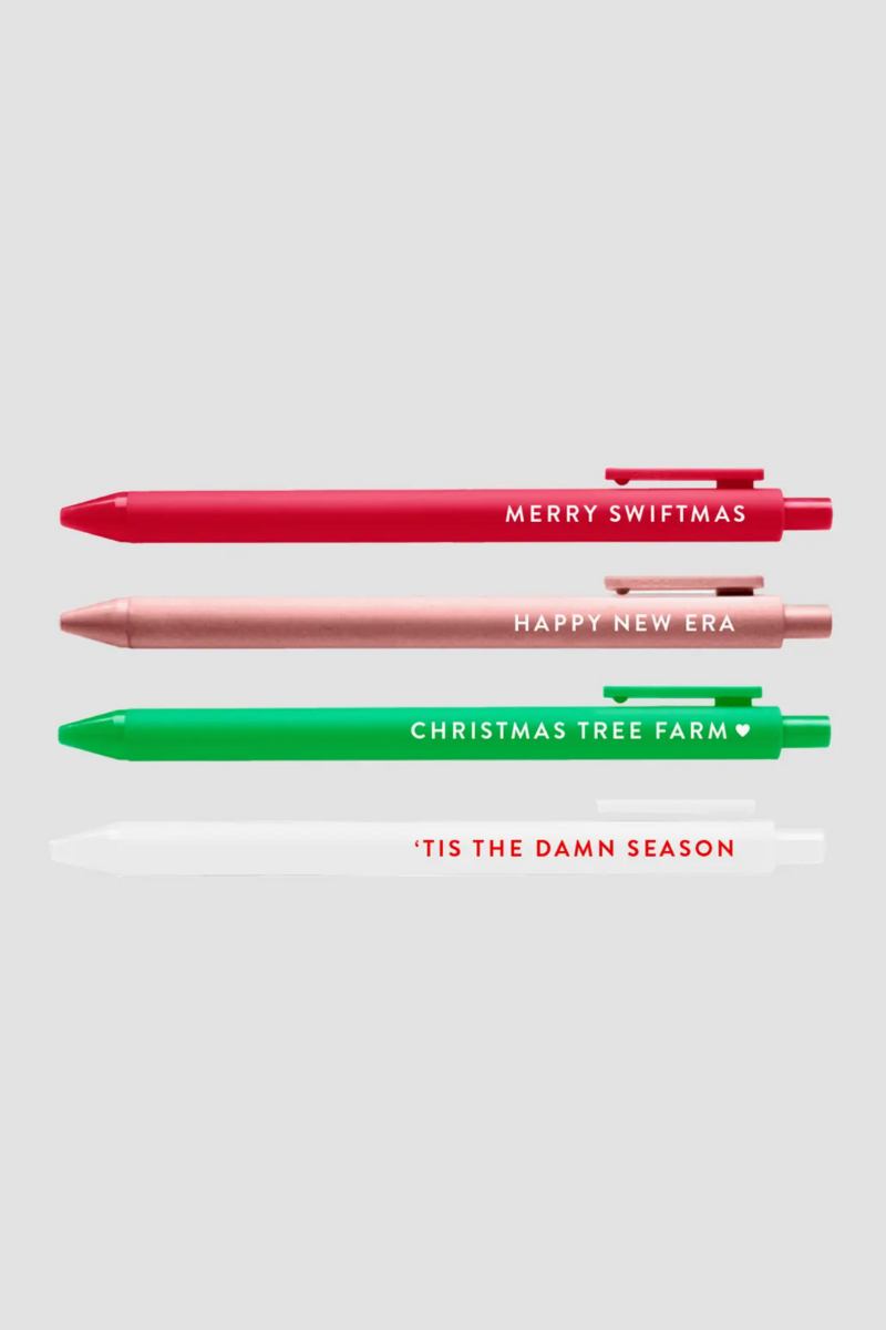 Swiftmas Pen Set- 4 Pack