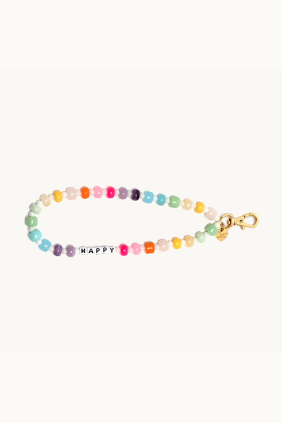 Happy Keychain Bracelet