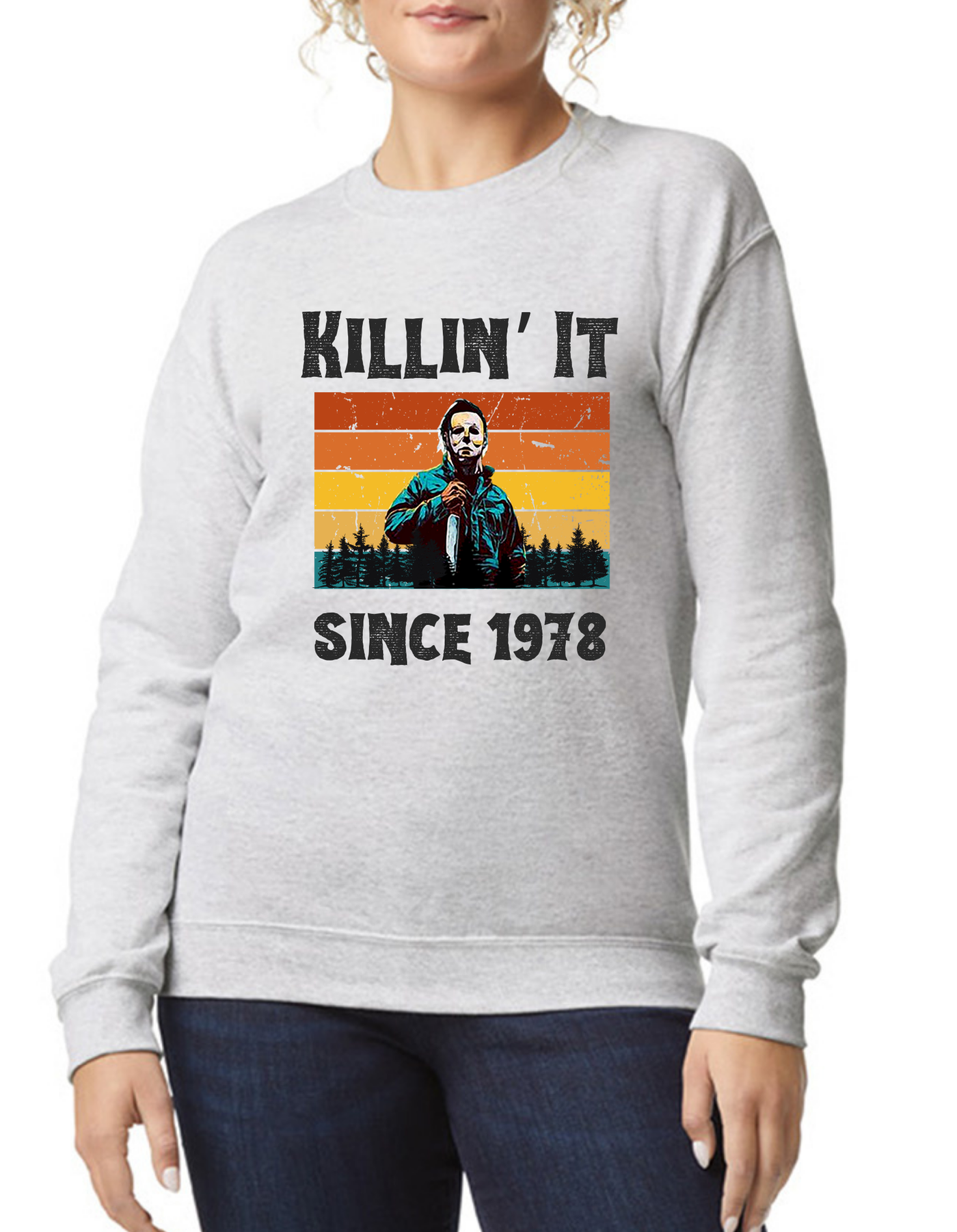 Killin' It Since 1978 Sweatshirt - Ash Gray