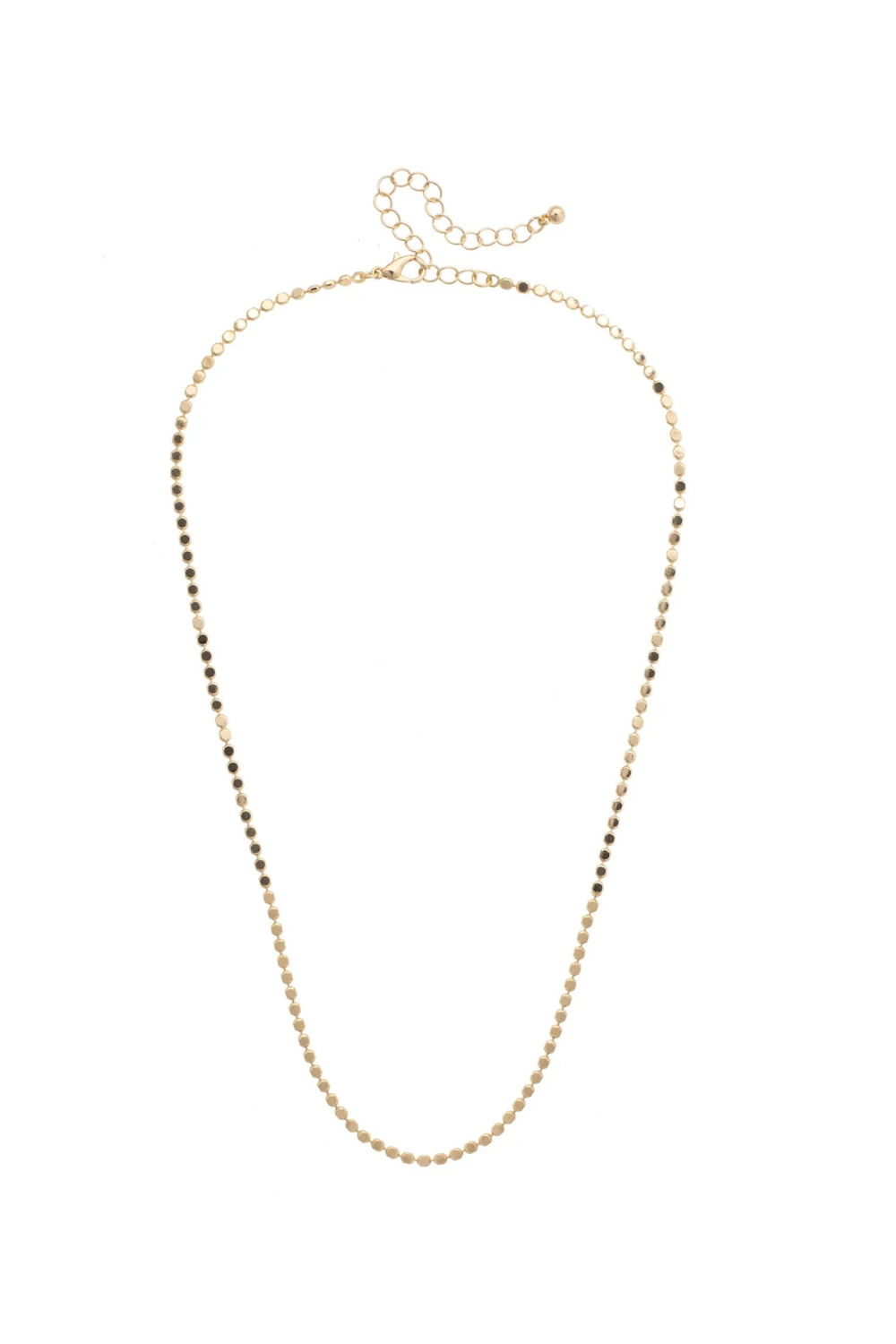 Harper Mini Disc Charm Necklace Base