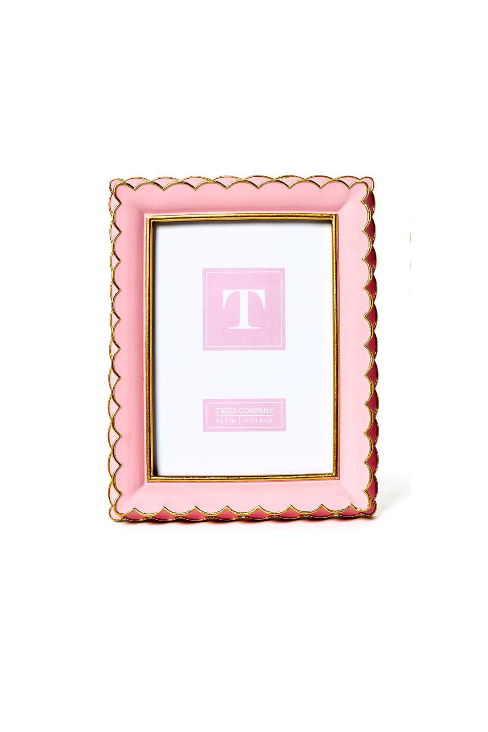 Scalloped Picture Frame- 5" x 7"