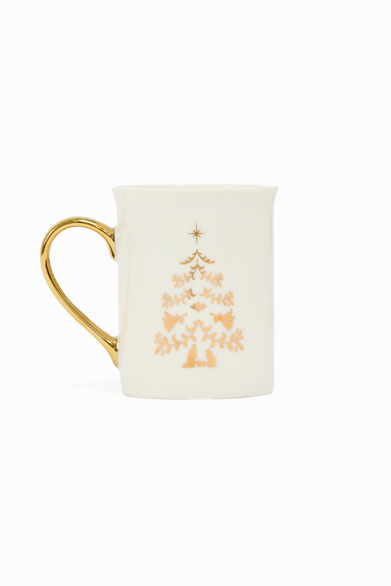 Nativity Tree Mug