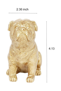 Golden Dog Figurine