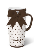 Mocha Dot Travel Mug 22oz