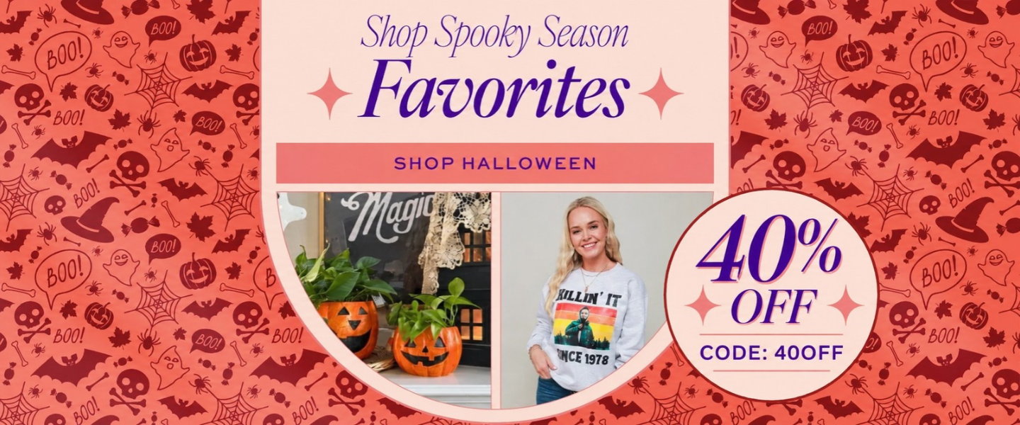 Shop spooky season favorites. Shop Halloween.