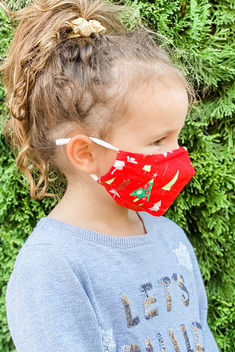 Christmas Tree Essential Kids Mask From PinkTag