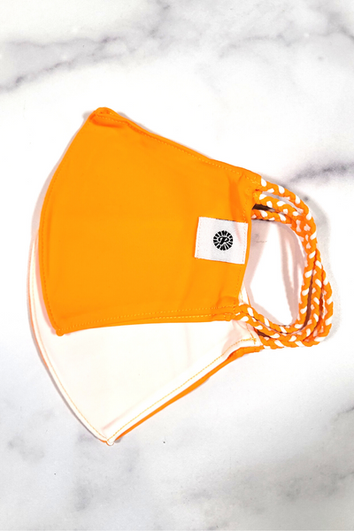Holland Orange Simple Mask