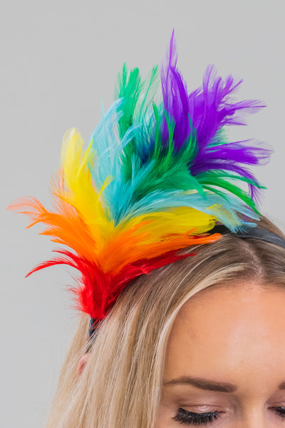 Light As A Feather Fascinator