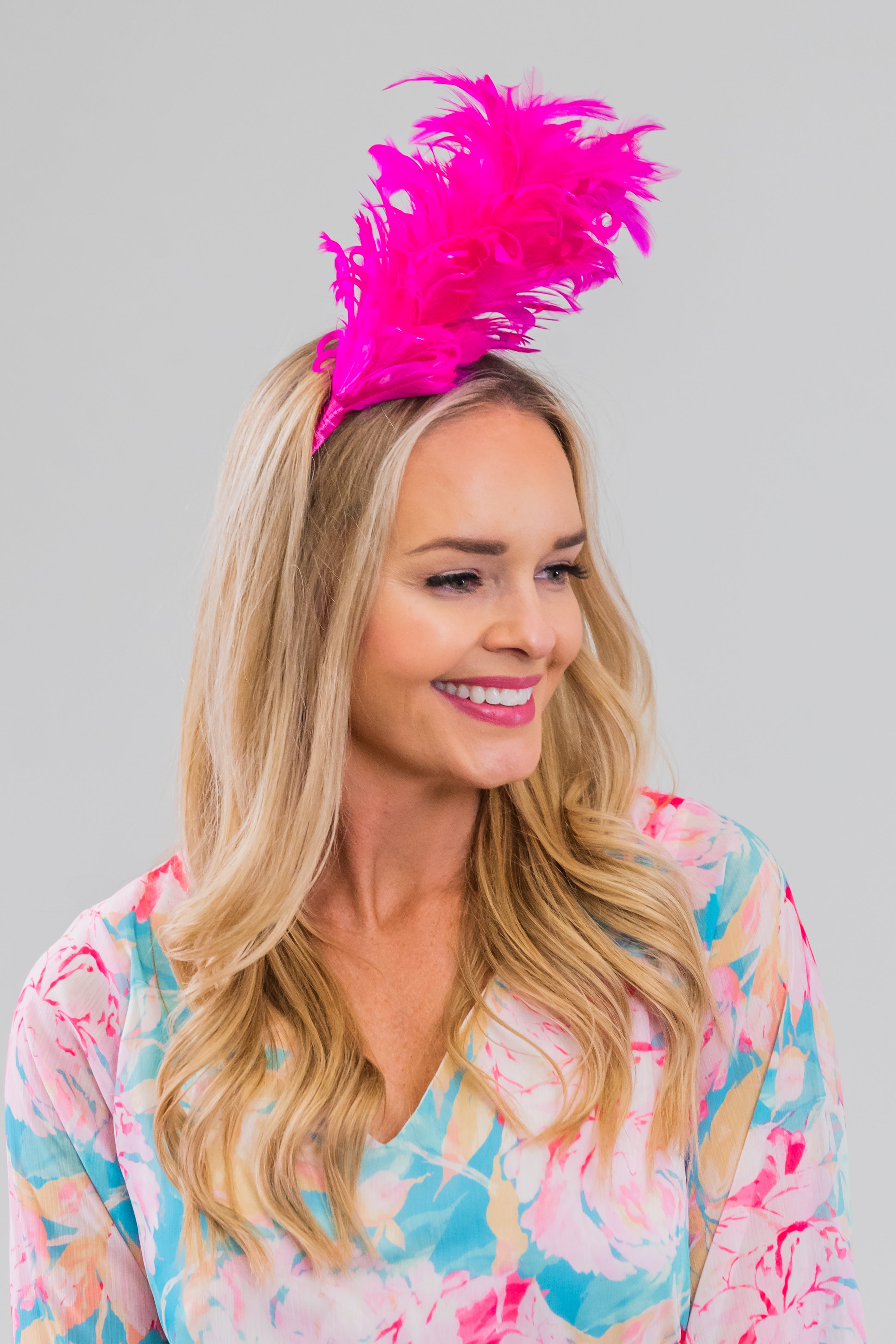 Feather Hair Comb Fascinator