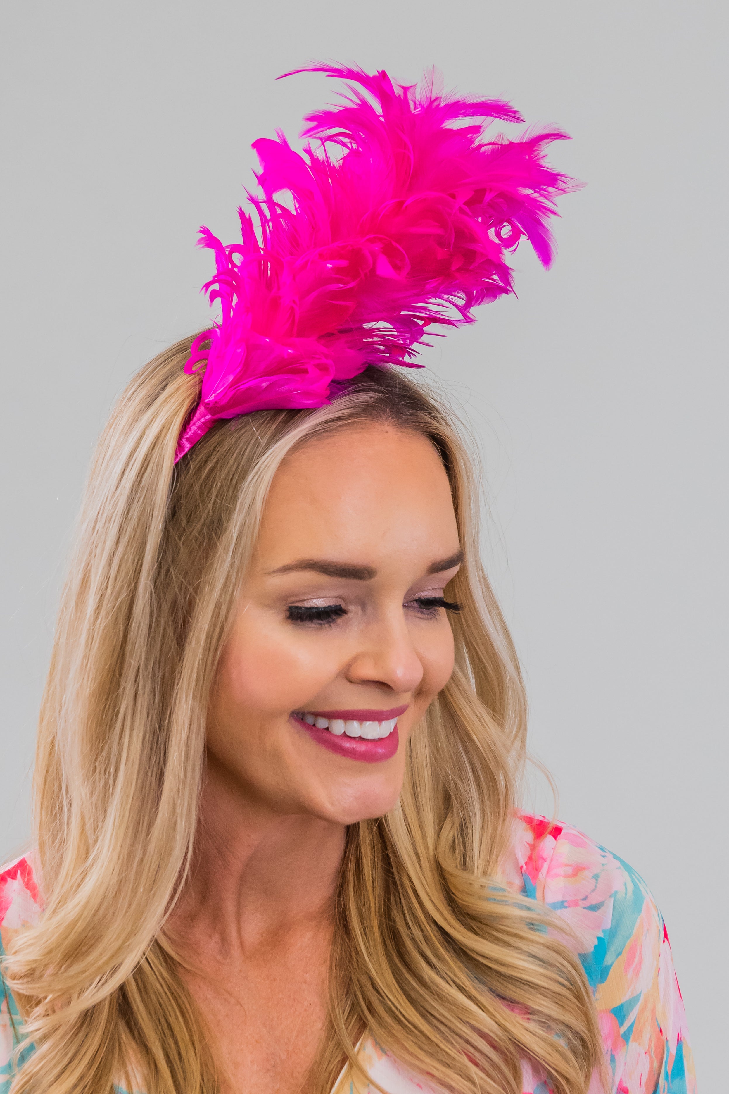 Feather Hair Comb Fascinator