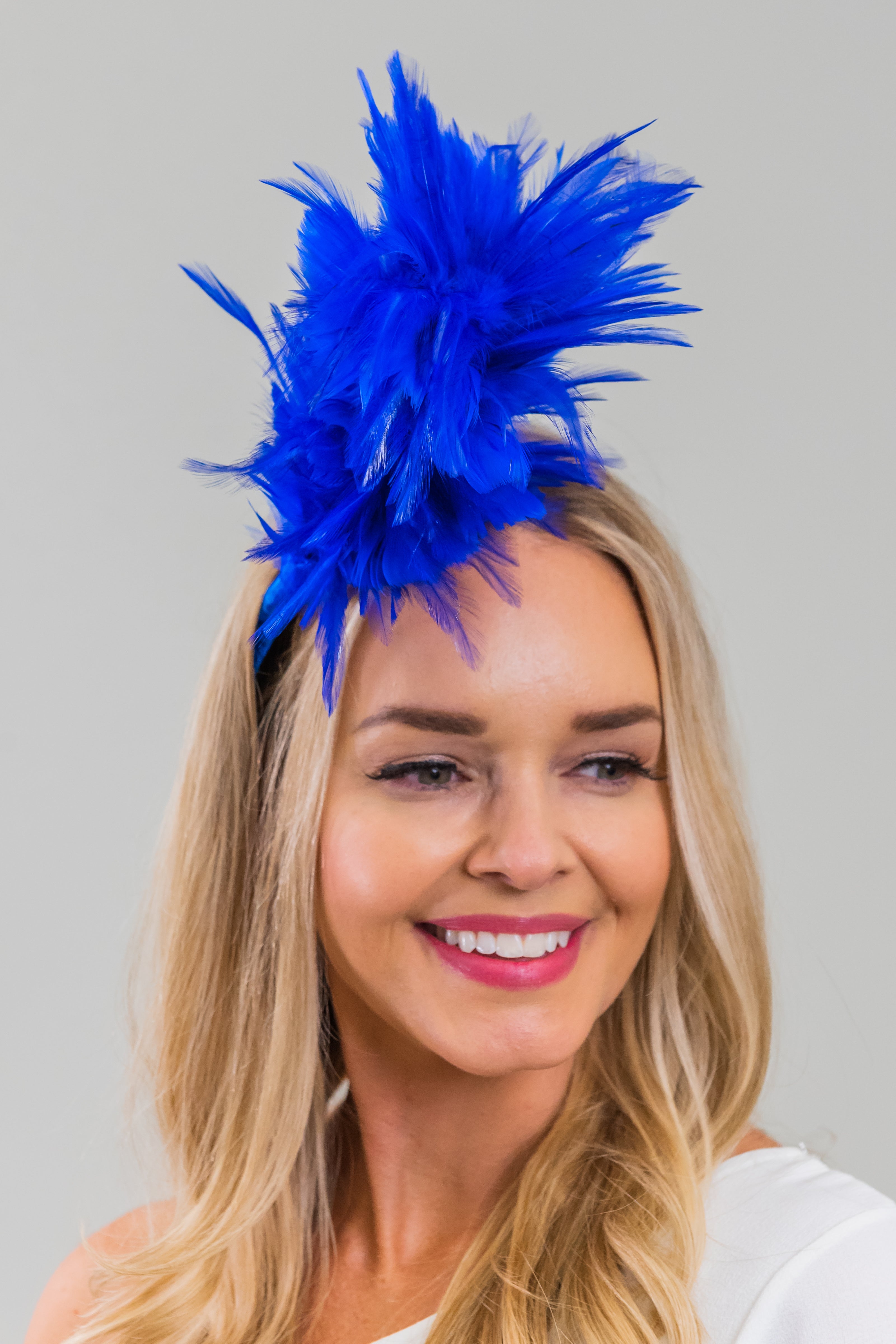 Feather Hair Comb Fascinator