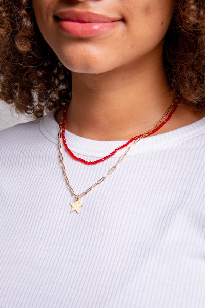 Layer & Go 3-in-1 Magnetic Necklace Clasp in Worn Gold