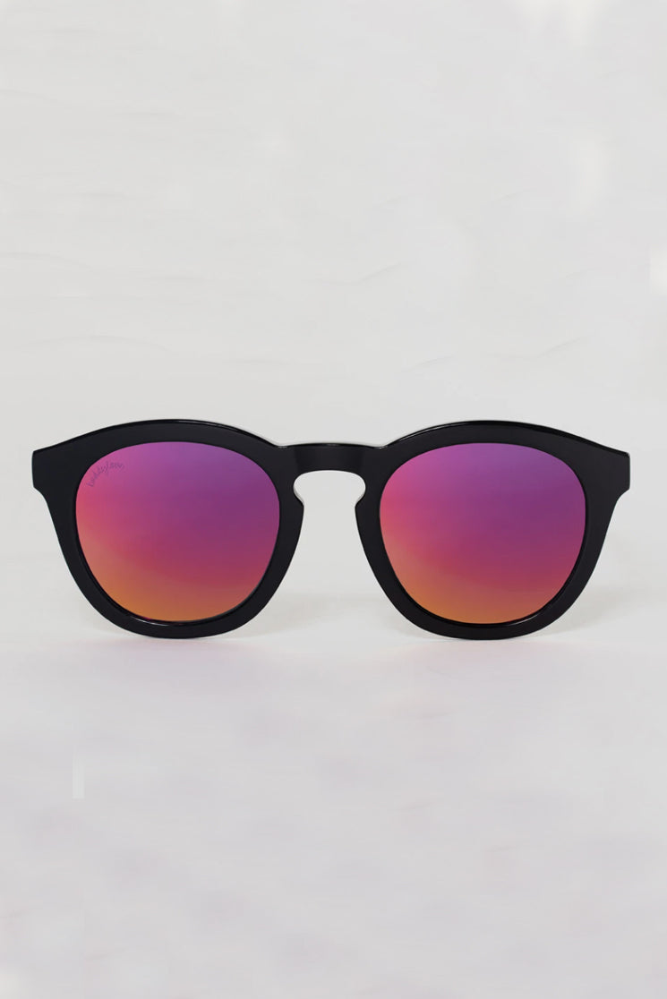 Pink Val Acetate Framed Sunglasses