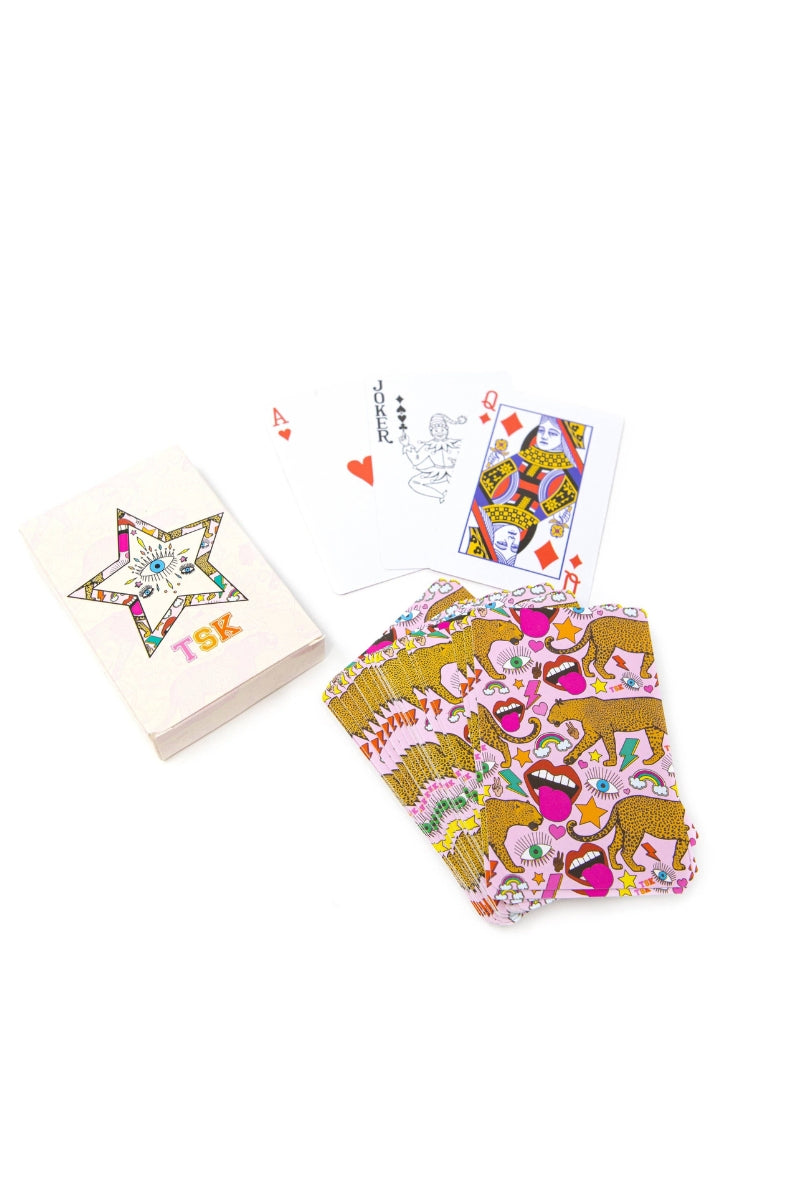 Glam Girl Playing Cards