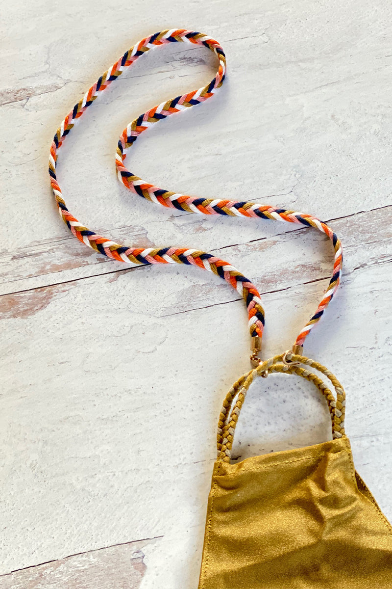 Cotton Braided 3-In-One Lanyard From PinkTag