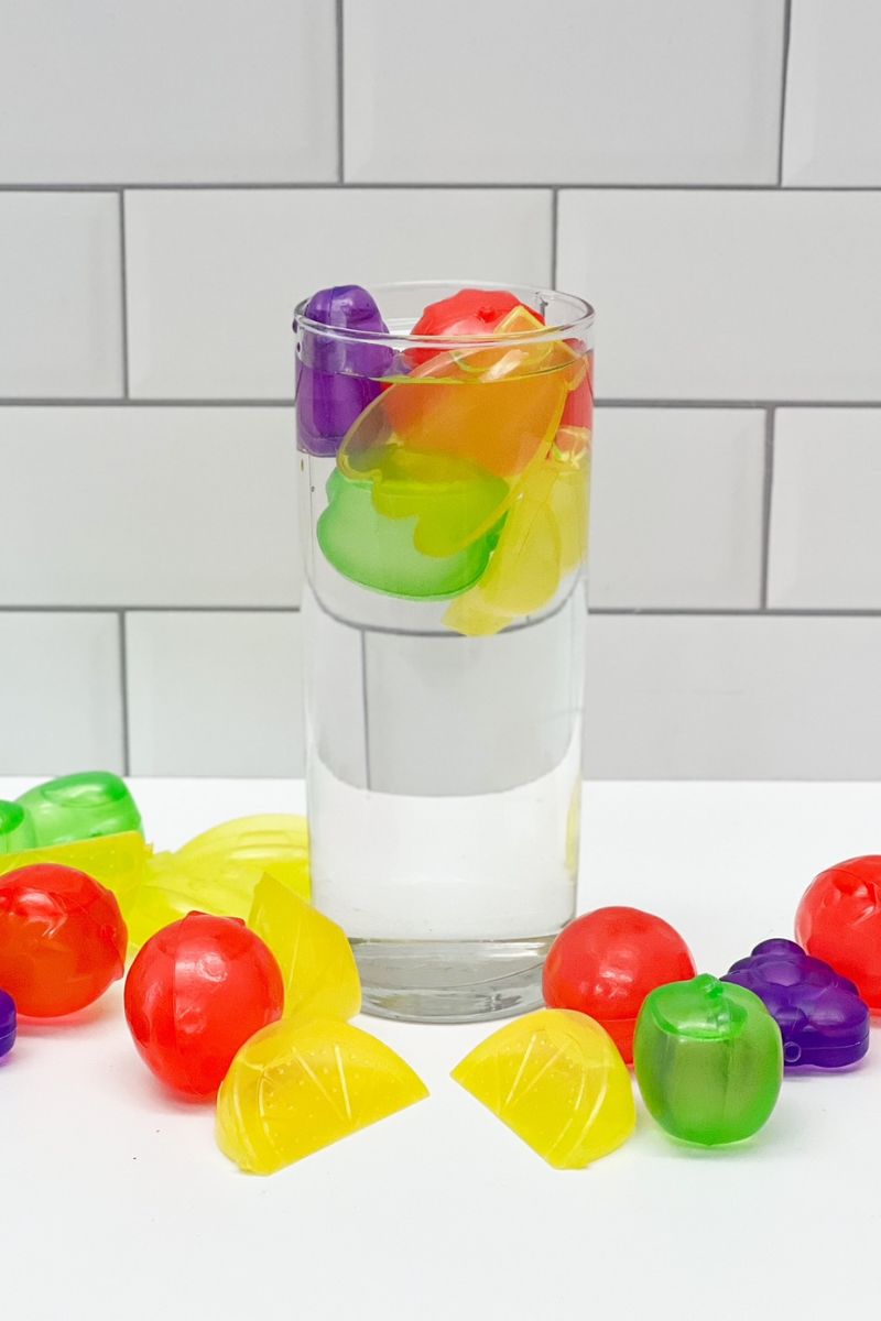 Reusable Fruit Shaped Ice Cubes