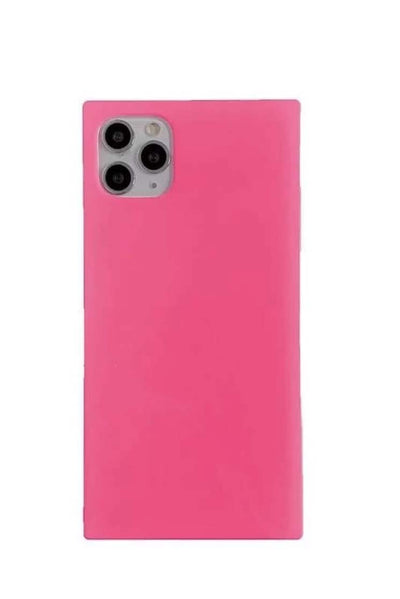 Hot Pink Chic Square iPhone 12 Case